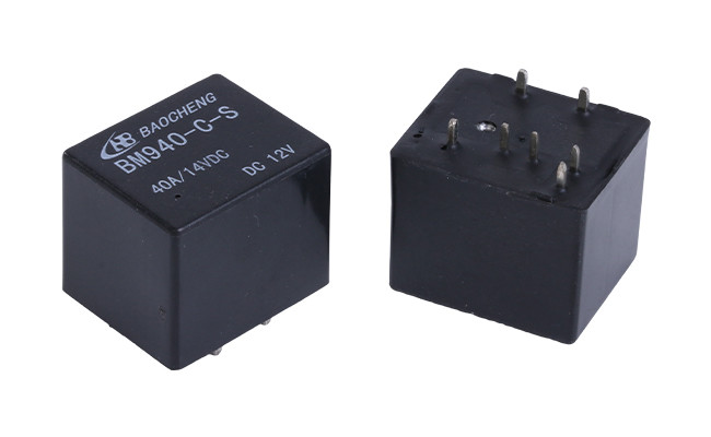 Rated Current 40A Universal Automotive Relay Sealed BM940-C-12VDC Large Capacity