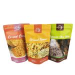 Wholesale Custom Resealable Plastic Bags Tea Packaging Stand Up Pouch Zip Lock