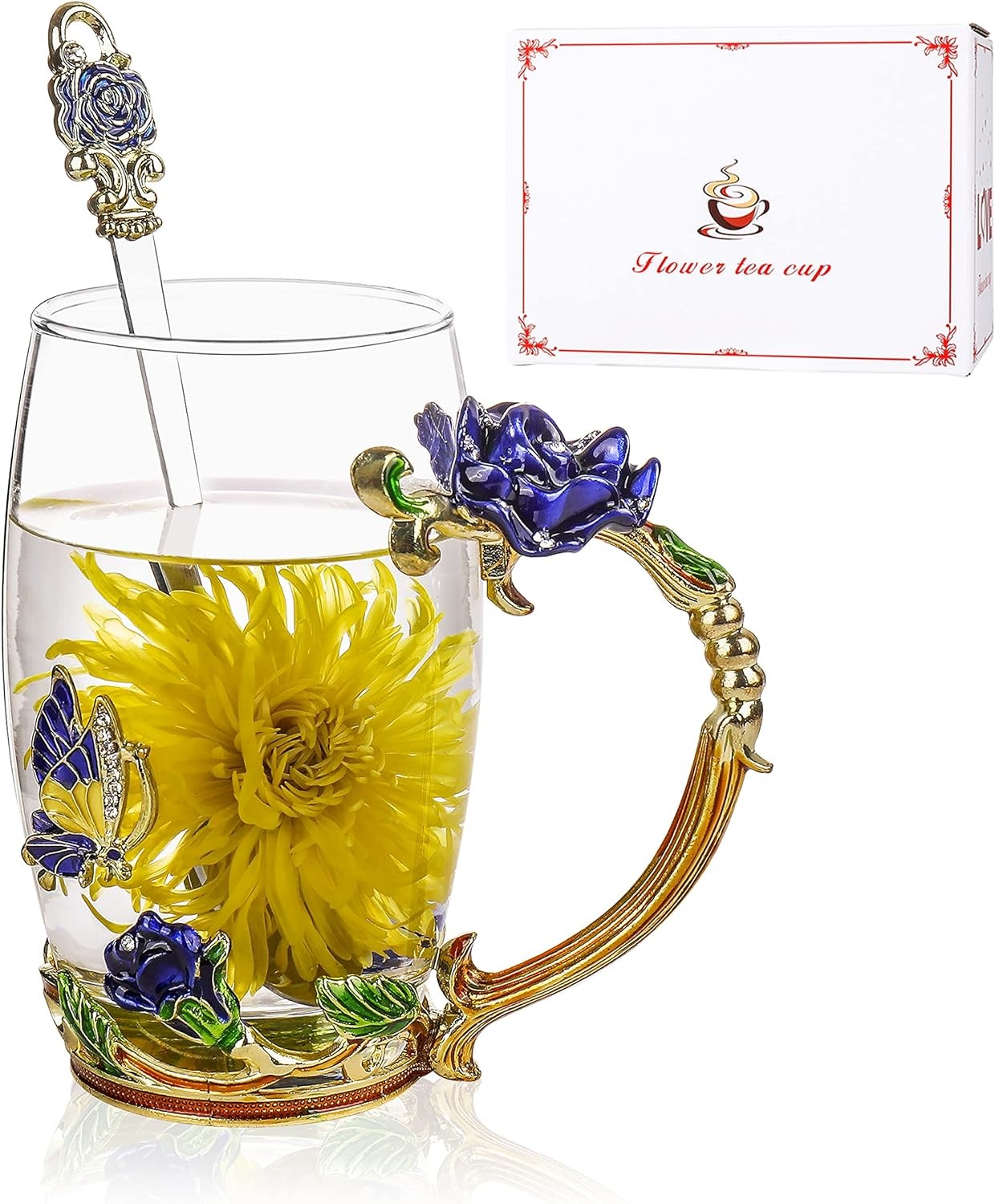 Birthday Gifts Tea Party Cups And Saucers Set With Spoon