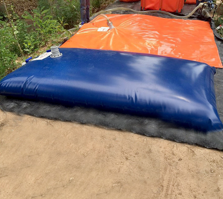 50000 Liter PVC Fabric Pillow Flexible Rain Water Storage Bladder Tanks