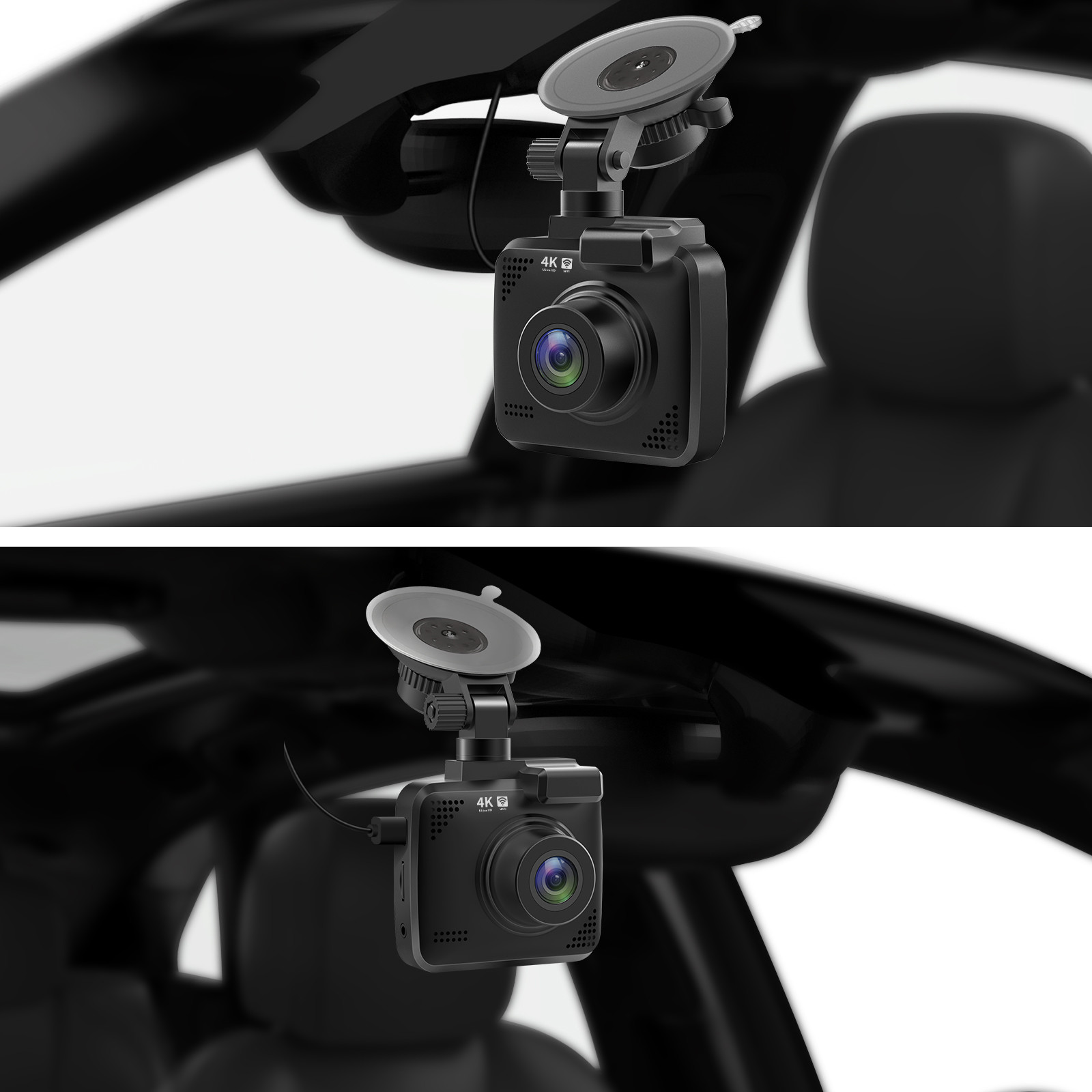 SONY IMX335 Night Vision 4K GPS Dash Cam Dual Camera 170 Degree FOV DVR Car Camera