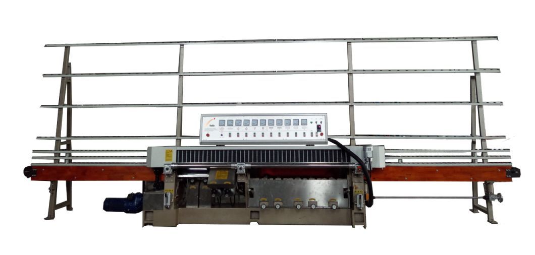 PLC Control Glass Edging Polishing Beveling Machine