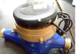 Residential Multi Jet Water Meter With Pulse Emitter Dn15 Thread Dry Dial R1000