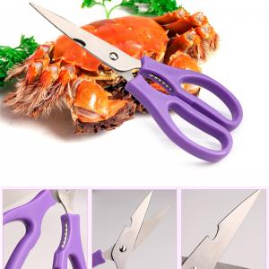 China Freezing Kitchen Knife Scissors Stainless Steel Knife Set With Soft Grip on sale