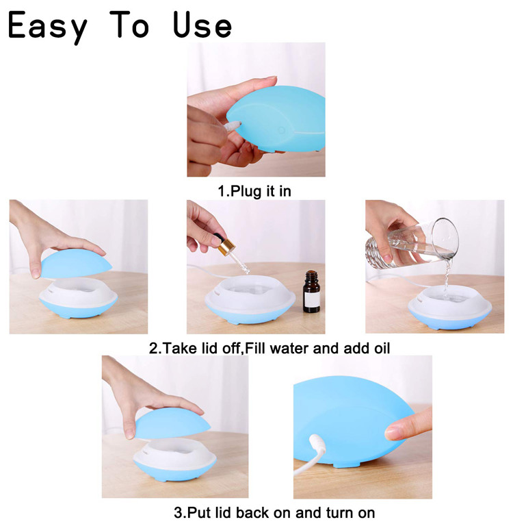Shell Shape Mini Aroma Diffuser