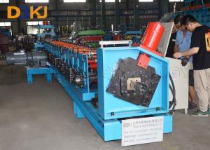 Quality 16 Stations 3mm Upright Rack Rolling Machine With Hydraulic Cutting for sale