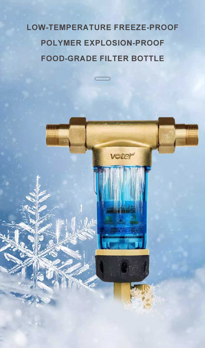 40μm 3T/H High Flow Rate Wholehouse Pre Water Filter