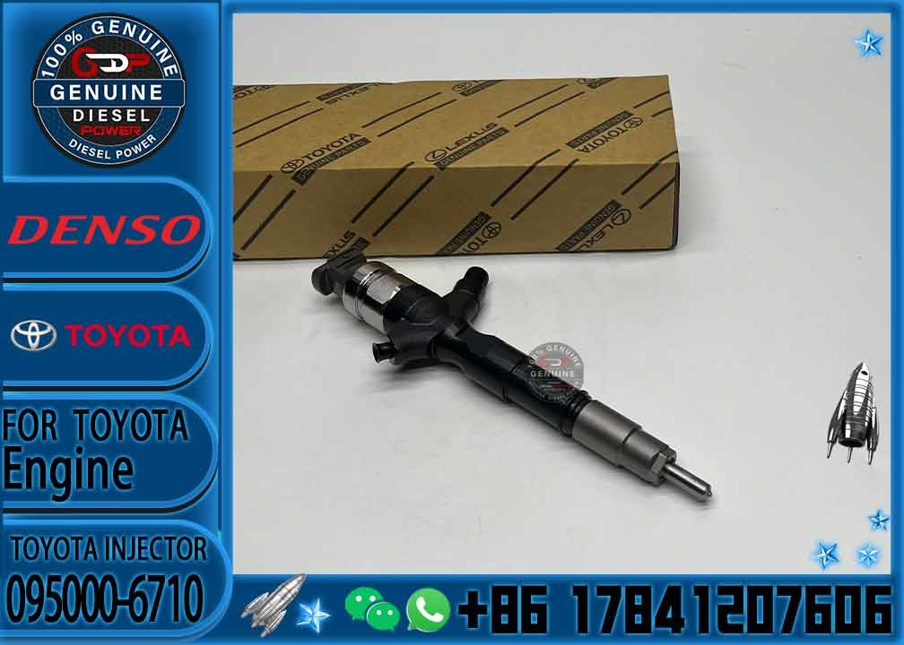Diesel Common Rail Injector 095000-6710 095000-7010 23670-30120 23670-39165 23670-39166 23670-39225 23670-39265 23670-30