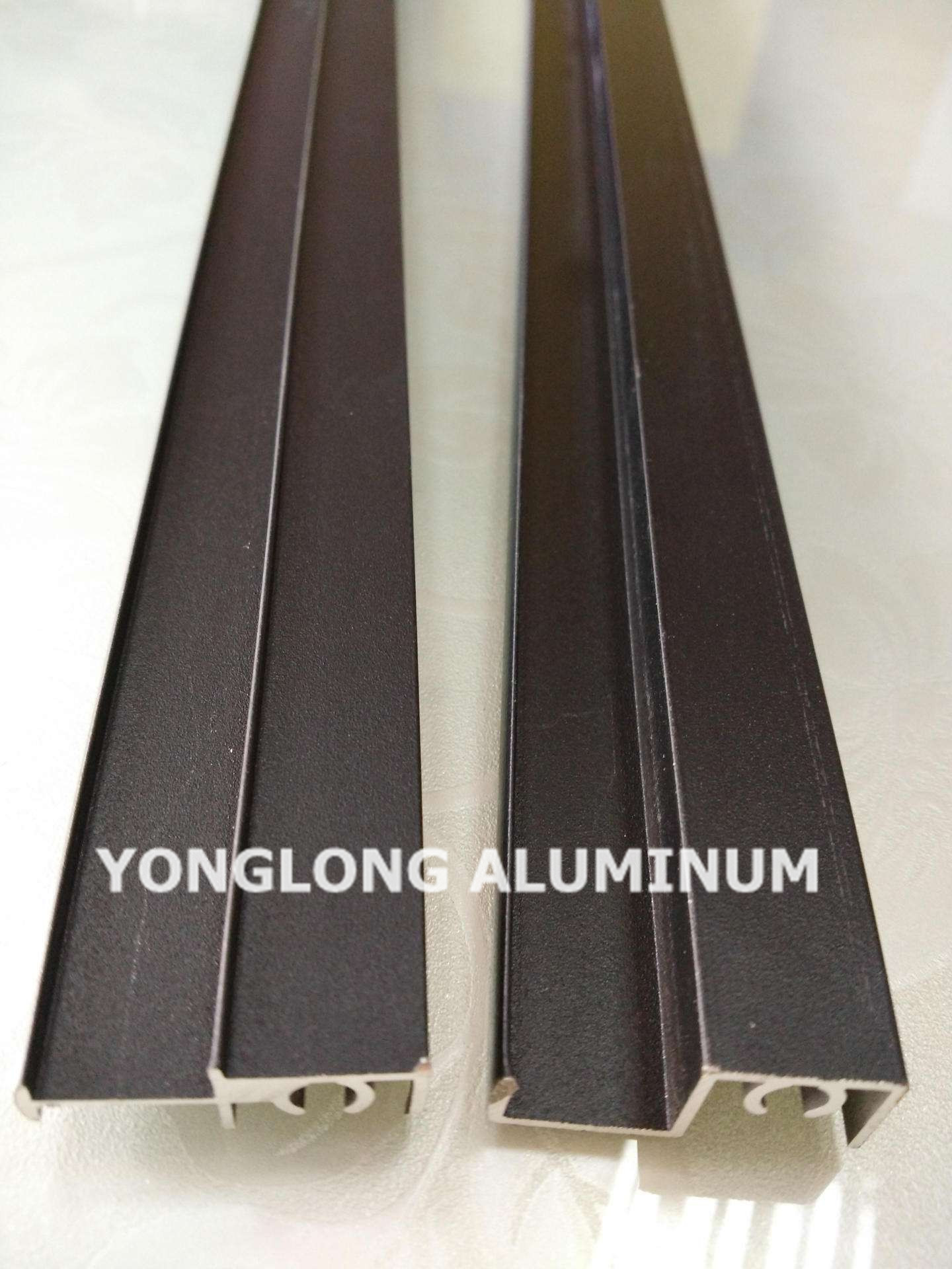 Rectangle Light Wardrobe Aluminium Profile 6063 6060 6005 6005A Material