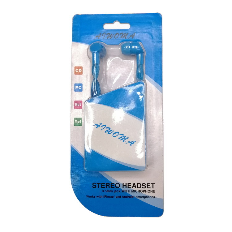 Ergonomic Noise Cancelling Wired Earphones Supra Aural