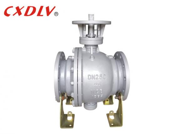 Buy Carbon Steel Trunnion Mounted ball valve stainless steel Natural Oil Gas Firesafe With Flange Ends at wholesale prices