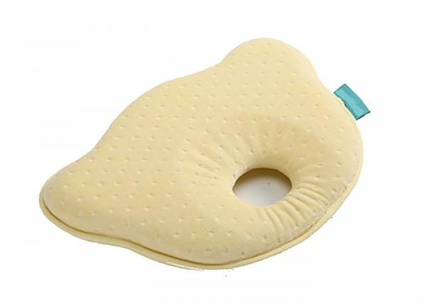 Buy Flat Head Baby Memory Foam Pillow Protective Sleeping Super Soft For Newborn at wholesale prices