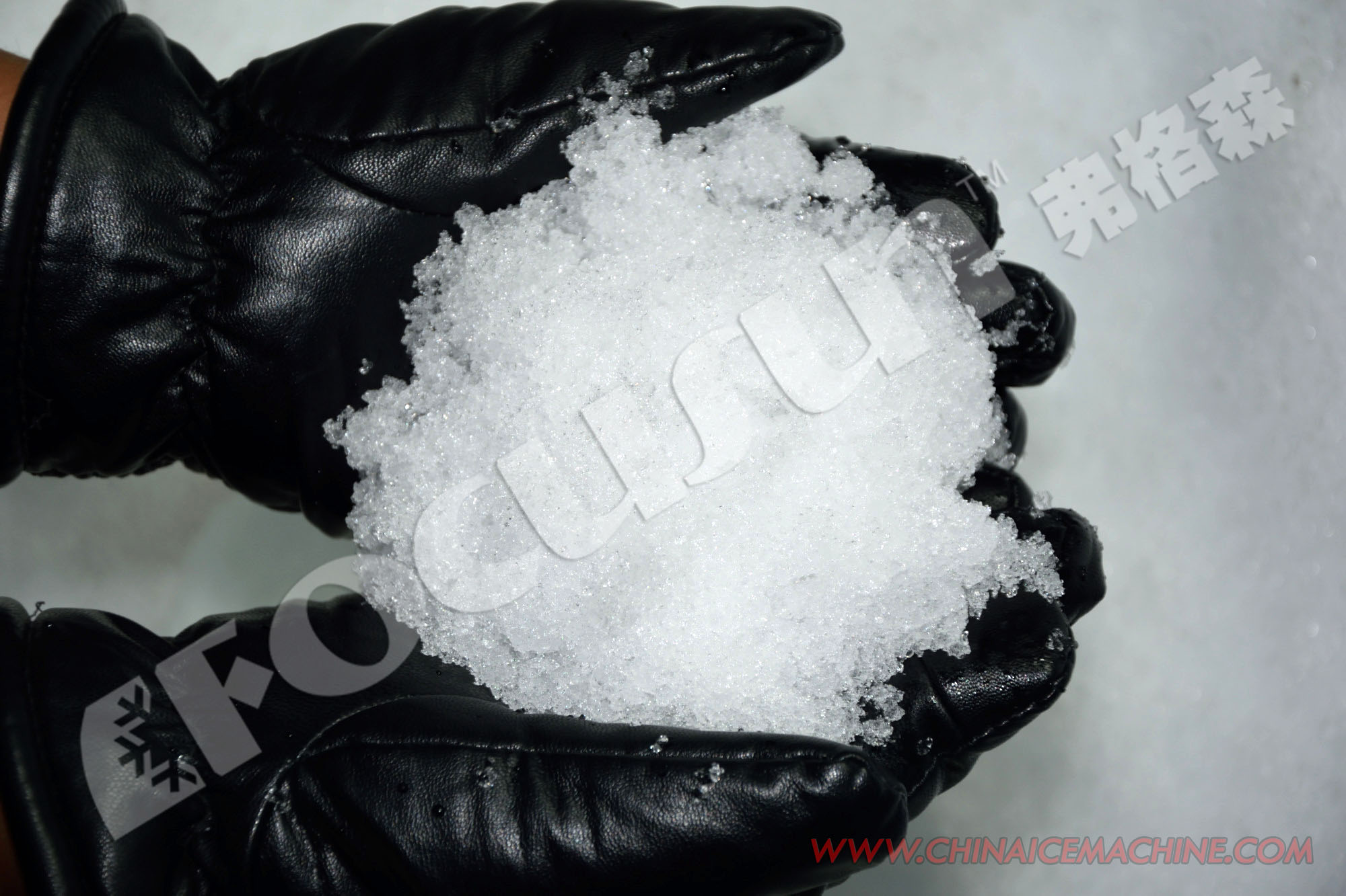 4500kg Daily Production Snow Ice Machine for Artificial Snow Production Line