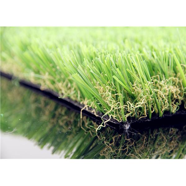 Decorative Garden Artificial Turf False Grass Lawns 16800 Stitches / Square Meter Density