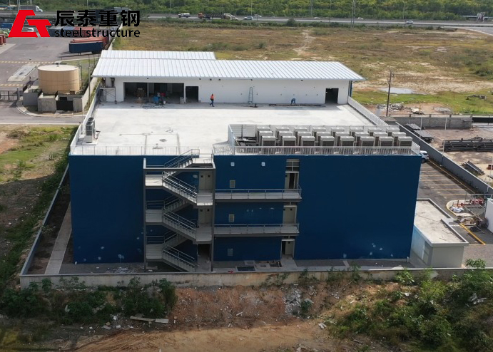 Multistory Steel Structure Office Building Department Prefab Steel Commercial Buildings