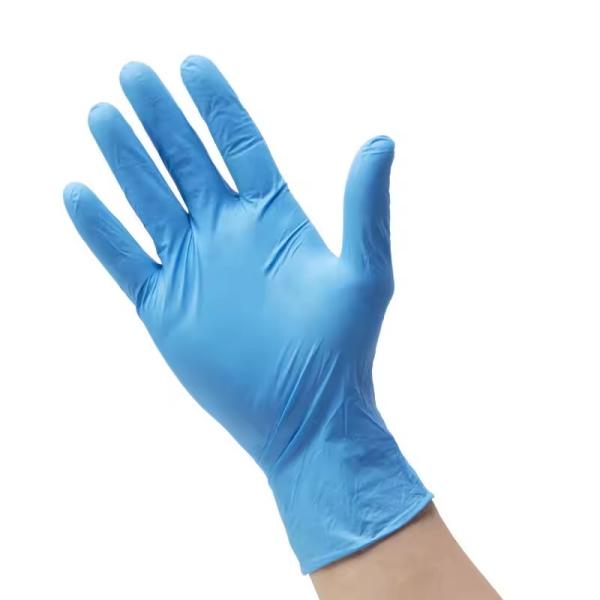 Emergency Medical Disposable Medical Blue Gloves Protective Safety Gloves