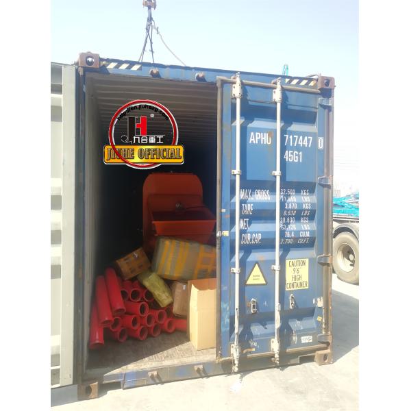 JIUHE DHbts 40m3/H Small Diesel Concrete Pump For Building Construction