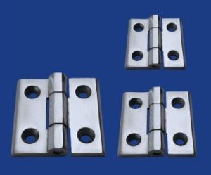 Quality Cabinet Door Hinge 40*40 50*50 60*60 Electric cabinet panel stainless steel butt hinge for sale
