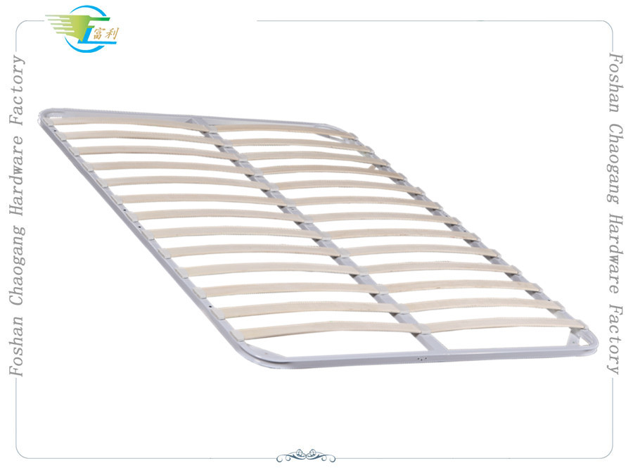 Popular Wooden Slatted Bed Base Platform Bed Frame Noiseless Single Size
