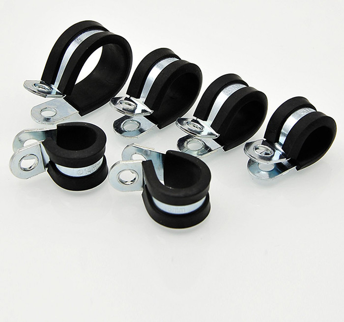 Flex Brake Hose Clips Anoidized Surface Brake Pipe Clips 8mm