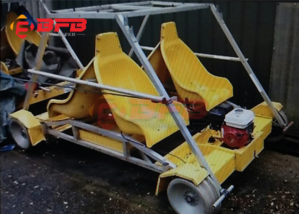 Lithium Ion Battery Railway Track Inspection Trolley Heavy Duty