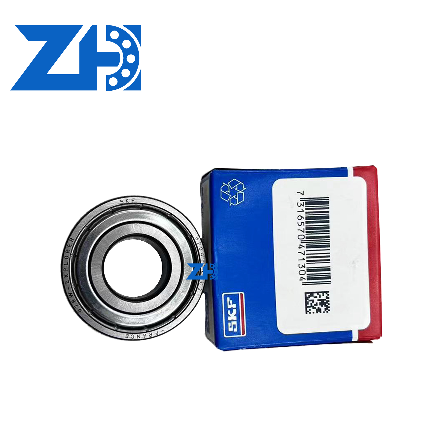Premium Automotive Gearbox Bearing 6204-2Z-C3 Deep Groove Ball Bearing Smooth Durable