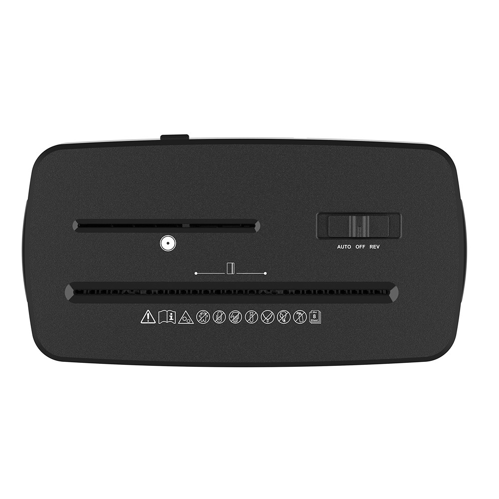 P4 Level 8 Sheets A4 Cross Cut Paper Shredder Machine For Office Home Use 13L Bin CD222P-8