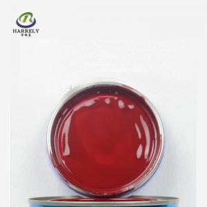 Quality Transparent Acrylic Car Paints 1K Red Brilliant Glossy Coating For Auto Body Repair for sale