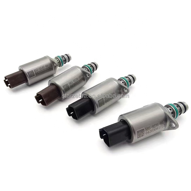 Construction Works CAT E323D E320GC Solenoid Valve with and Green dot 585-9230 585-9231 491-0908 457-5747