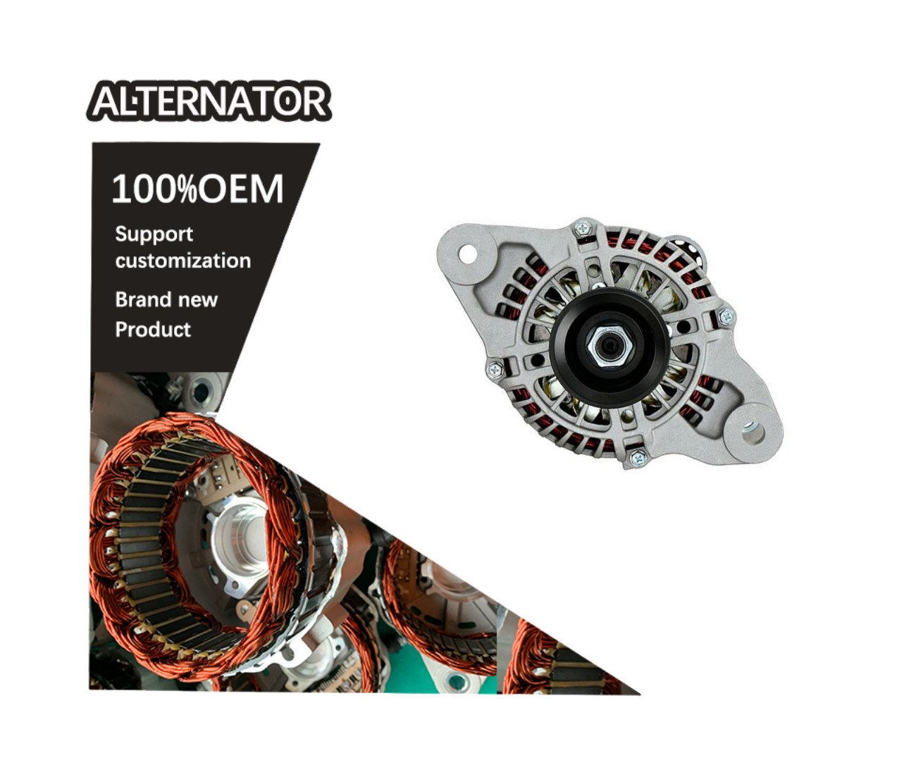 Alternador 12V 115A 3587216, 3817662, 3819662, 3840181, 874502 A003TR0091, A003TR0091ZT, A003TR0092, A003TR0092ZT,