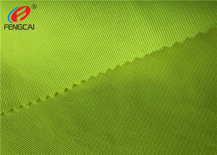Bright Yellow Reflective Fabric Cloth Material For Police Uniform Material