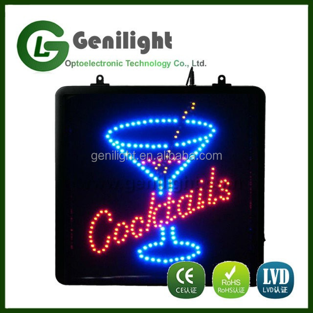 FULL COLOR Animated LED Neon Barber Shop Open Signs 100000 Hours