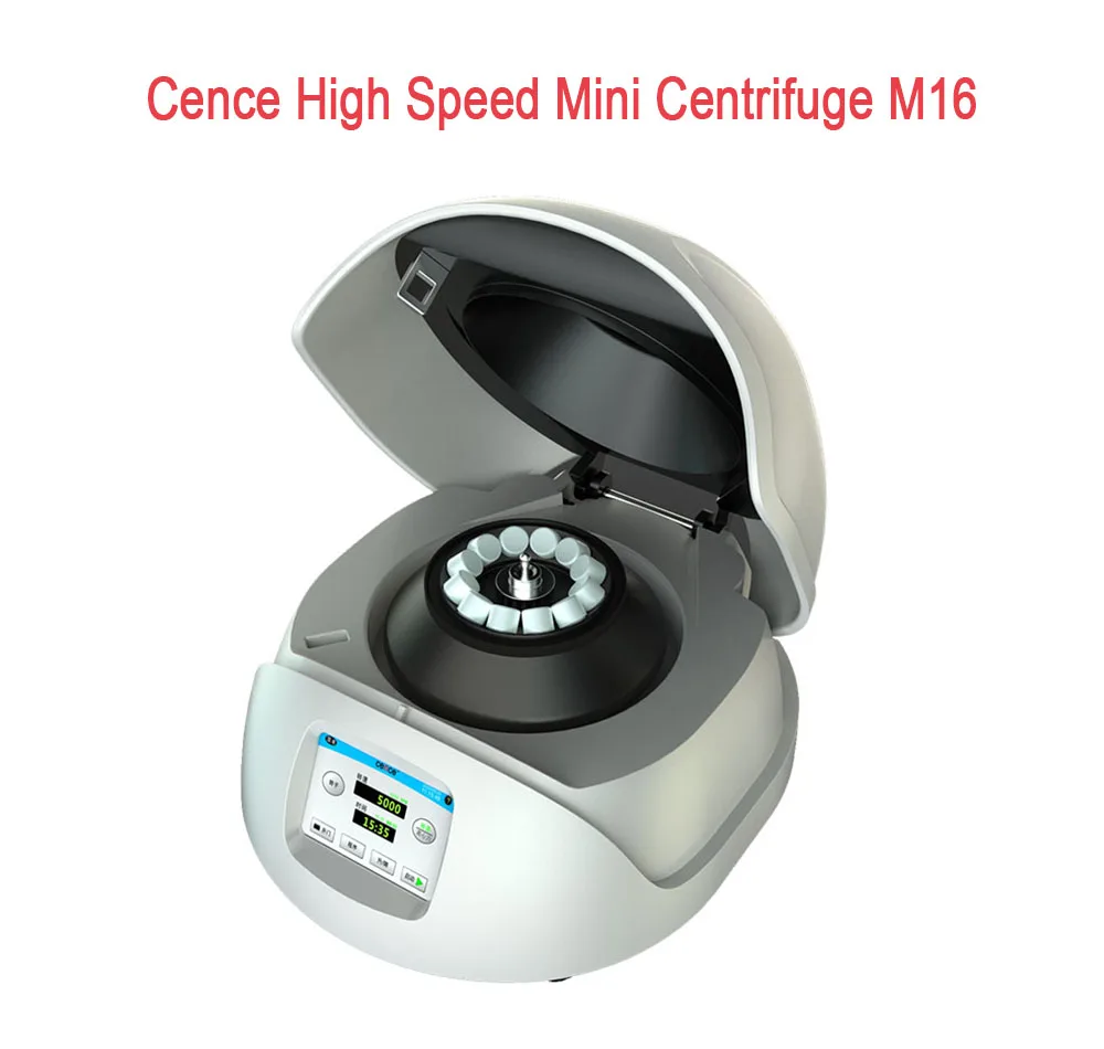 Cence High Speed Centrifuge with Angle Rotor 12*1.5ml Max Speed 16000r/min