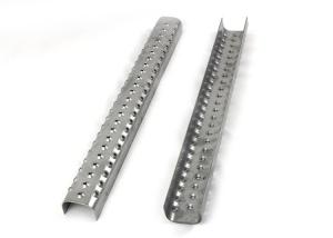 Quality Galvanized Steel Slip Resistant Ladder Rung Covers 13-14 Gauge for sale