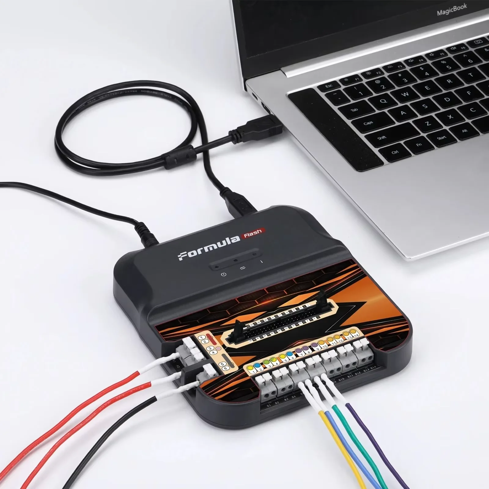 New Protocols via Bench Mode Read Write EEPROM / FLASH Support MD1CS018 MD1CS016 FormulaFlash ECU TCU Programmer Tool