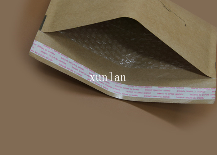 No Breaking 6 X 9 Kraft Padded Envelopes Cushioning Surface For Business