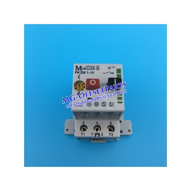 00.780.3577, PKZM1-10-NA, PTB3.53/38 6.3060,HD MOTOR CIRCUIT-BREAKER, HD ORIGINAL NEW PARTS