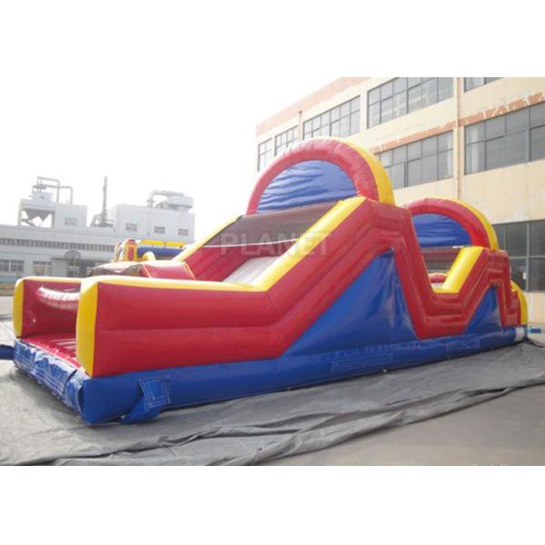 Indoor / Outside Inflatable Obstacle Course Training Course Equipment