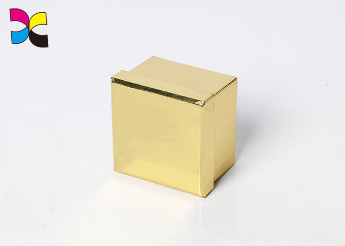CMYK Colorful Card Paper Greeting Printed Gift Boxes With Logo Square Shaped