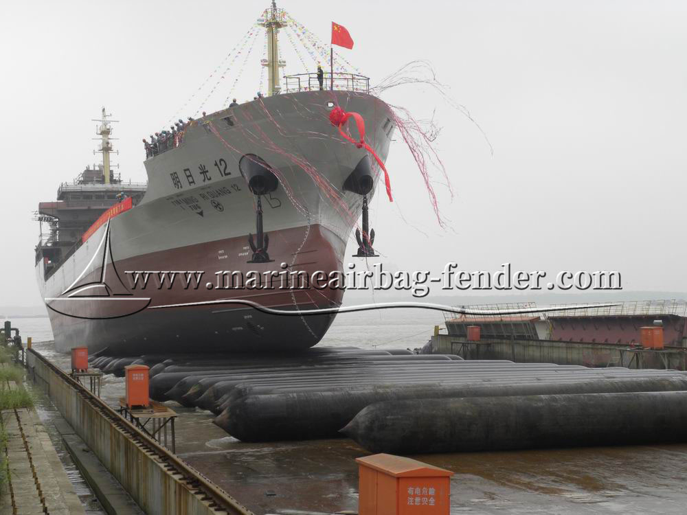Natural Rubber Marine Airbag Customized Size With Ccs Bv Certificate