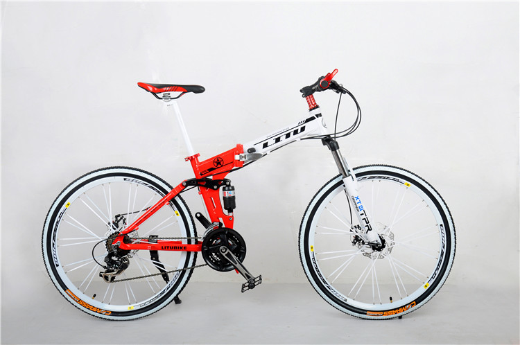 Factory price OEM 36 spoke wheel Shimano 21/24/27 speed aluminium alloy folding MTB