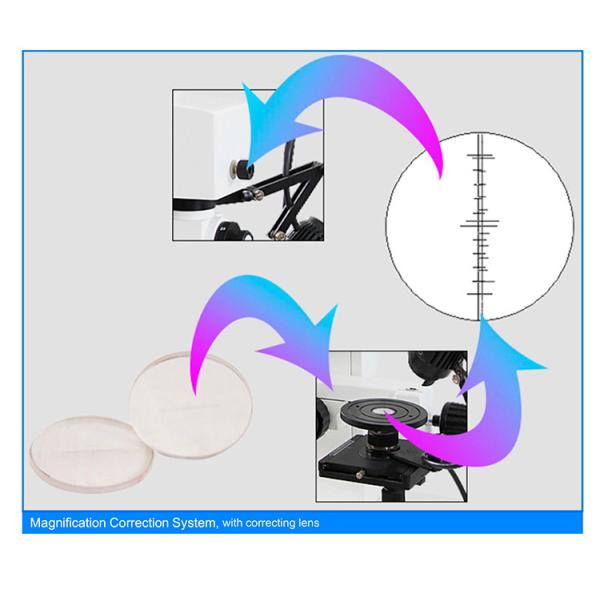 Forensic Comparison Microscope with 2x~240x Magnification LED Illumination and CE Certification for Laboratory Research