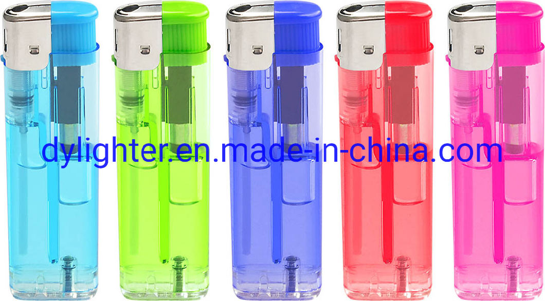 Cigarette Electronic Refillable Gas Lighter with En13869 and ISO9994 Certificate High Quality Customer Brand