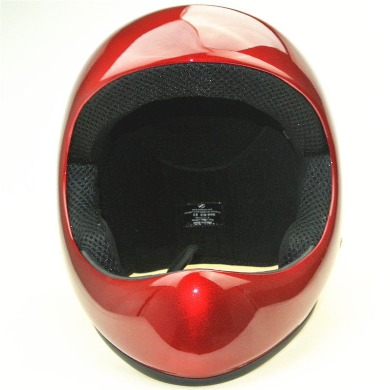 Red Paragliding helmet GD-A 760g+/-50g EN966 Standard Full face Hang gliding helmet