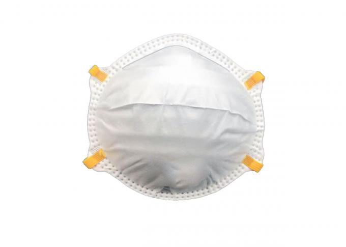 Customzied Logo Disposable Respirator Mask For Industrial / Polluted Areas