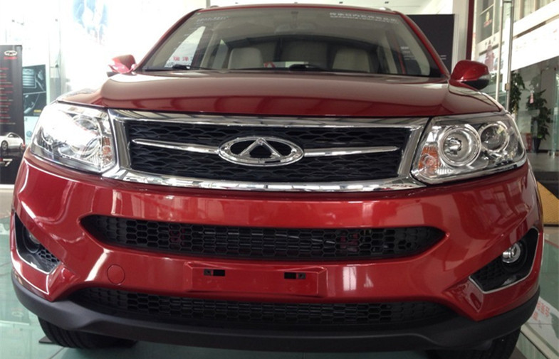 Decorative Chrome Headlight Bezels for CHERY TIGGO5 2014 2015 / Auto Body Parts