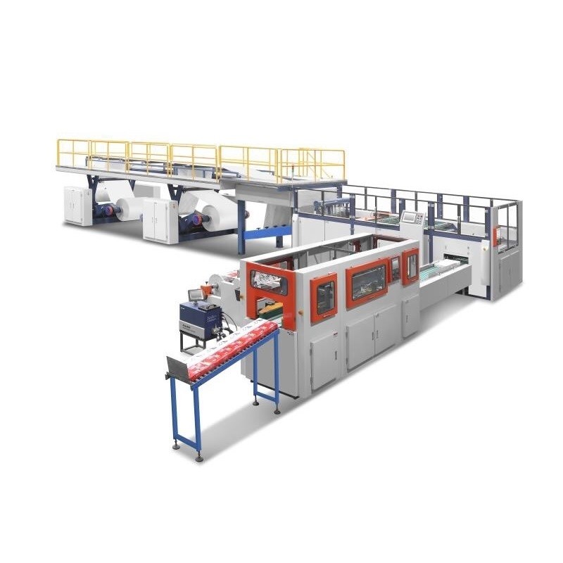 Holt Melt Glue High Speed Automatic Thermal Label Semi-gloss Label compounding Machine