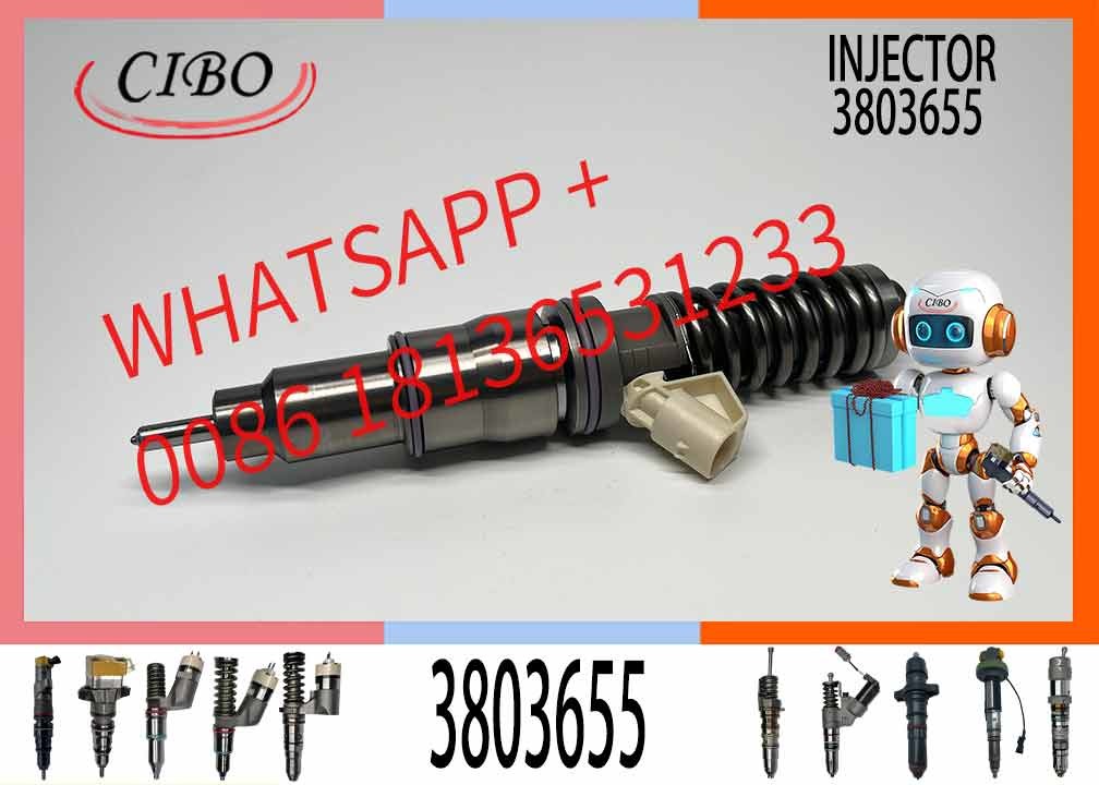 High Quality Common Rail Fuel Injector 3801368 Voe3801368 for Pen-ta MD13 BEBE4D27001 3803655 3801440