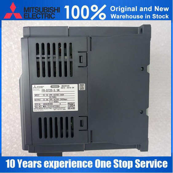 FR-D720-5.5K Mitsubishi Frequency Inverter sales of new parts MITSUBISHI ELECTRIC 5.5KW AC220V AC