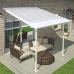 Anti Rust 10x14ft Polycarbonate Aluminum Patio Covers